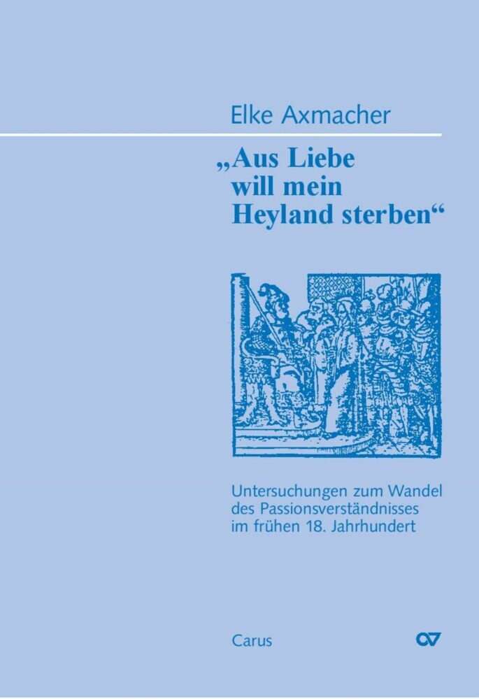Aus Liebe will mein Heyland sterben main product photo