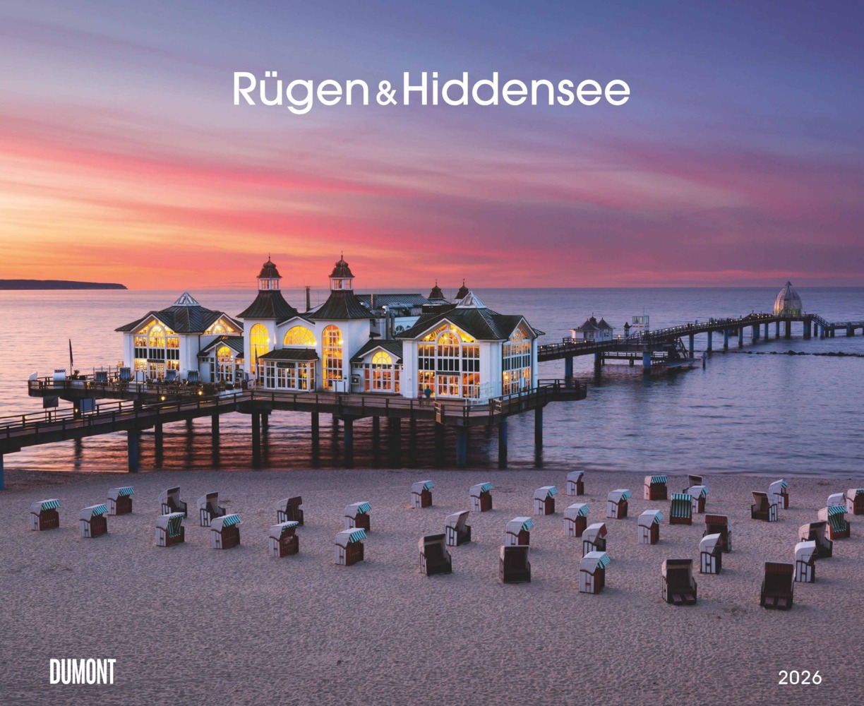 Rügen & Hiddensee 2026 - Wandkalender 52 x 42,5 cm - Spiralbindung main product photo