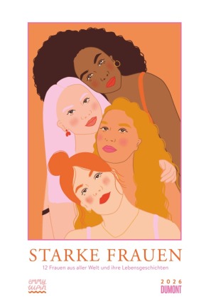 Starke Frauen 2026 - Wandkalender - Hochformat A3 29,7 x 42 cm