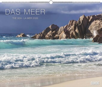 Das Meer 2026 - Natur-Fotografie von Roland Gerth - Wandkalender 60 x 50 cm - Spiralbindung