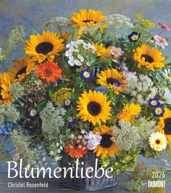 Blumenliebe 2026 - Foto-Kalender - Wand-Kalender - 30x34 - Blumen-Liebe
