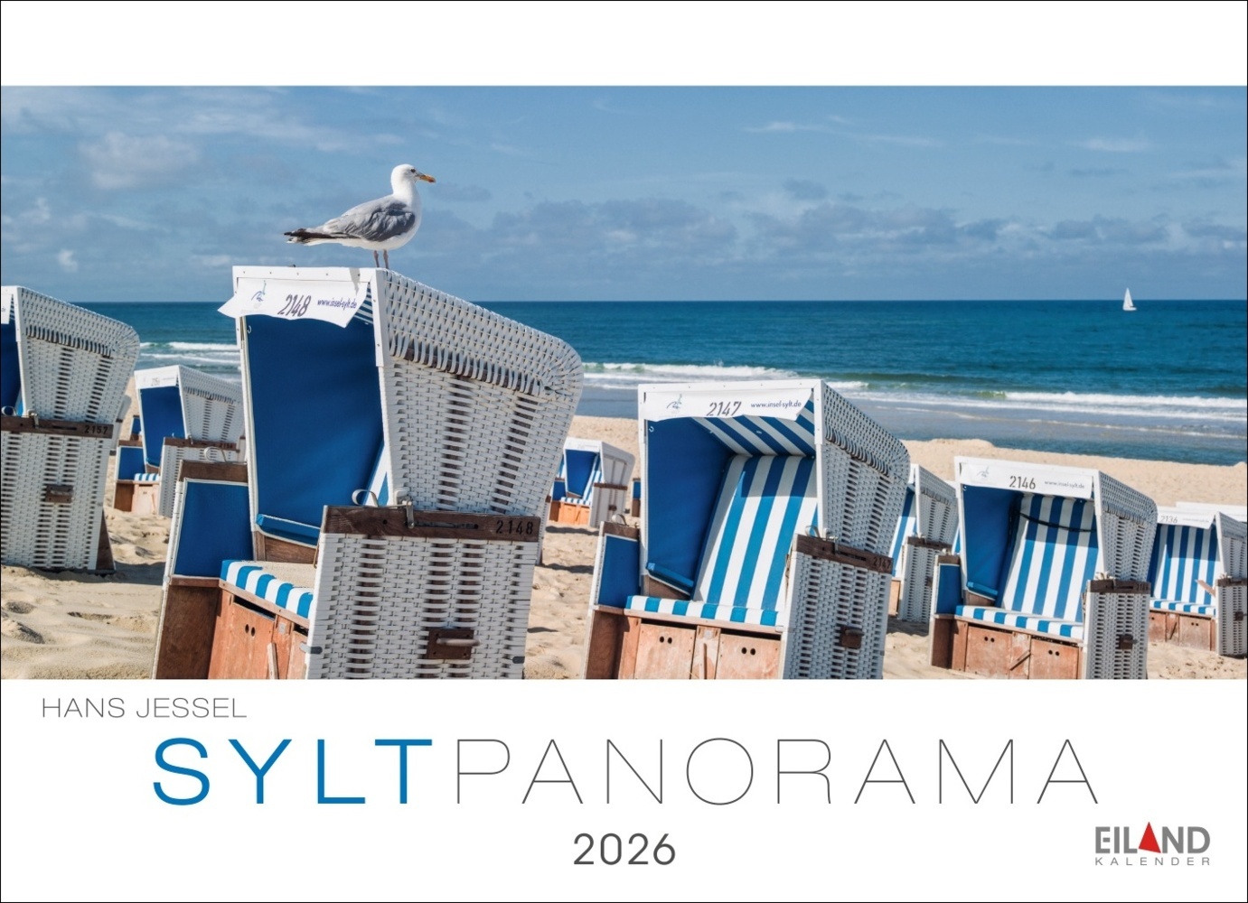 Sylt Panorama Postkartenkalender 2026 - Hans Jessel main product photo