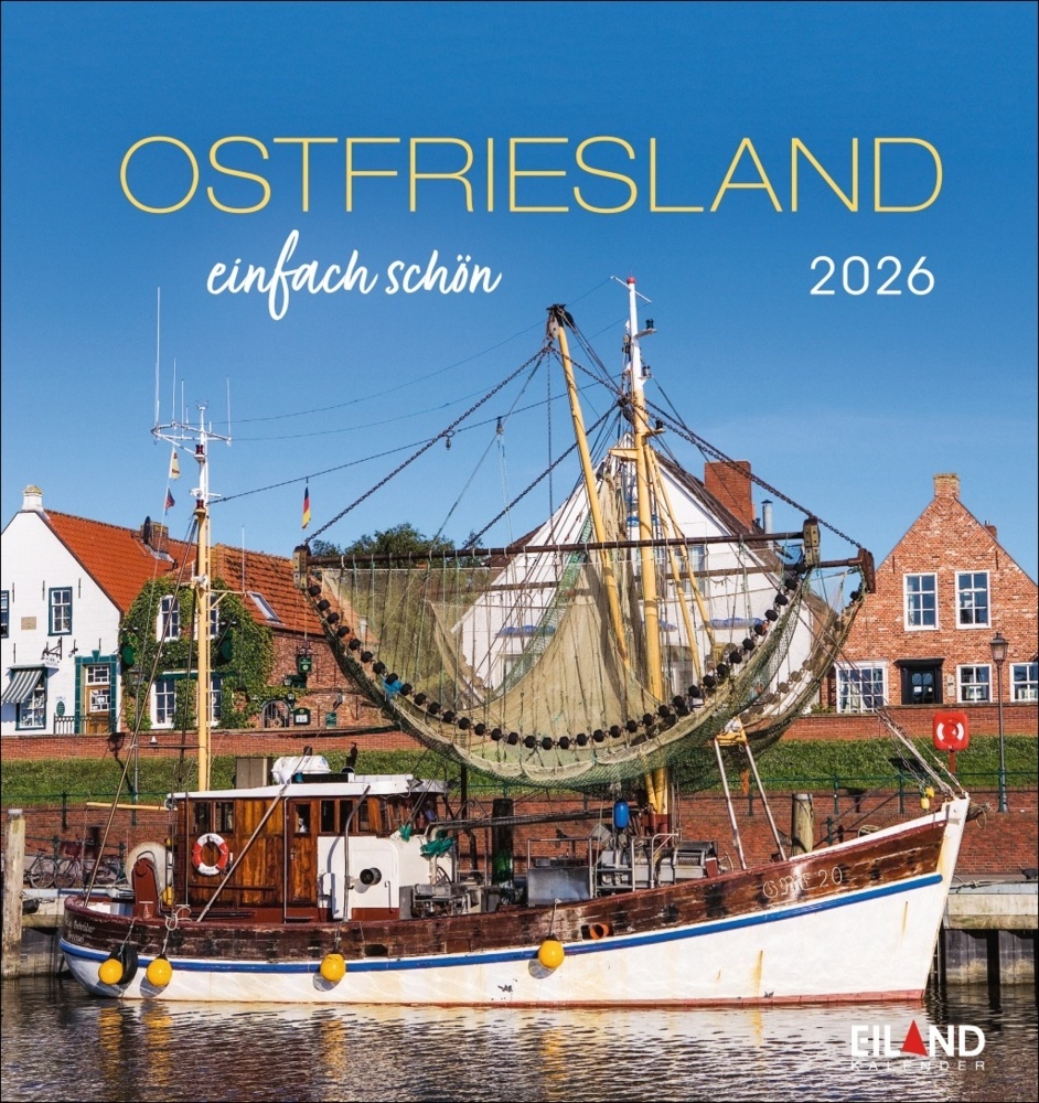 Ostfriesland Postkartenkalender 2026 - einfach schön main product photo