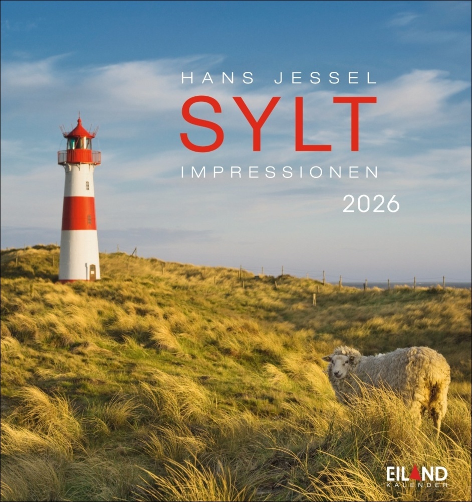 Sylt Impressionen Postkartenkalender 2026 main product photo