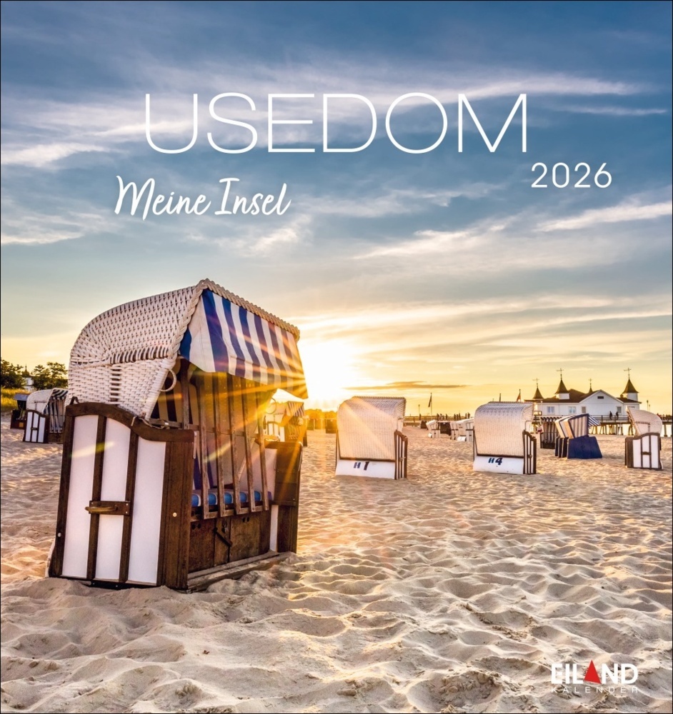 Usedom Postkartenkalender 2026 - Meine Insel main product photo