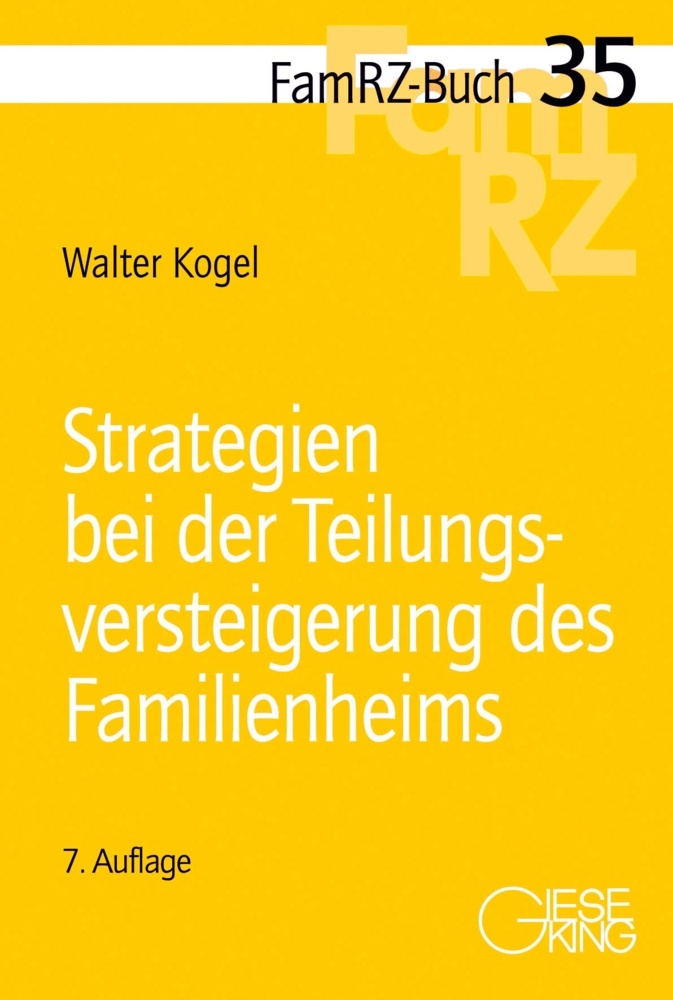 Strategien bei der Teilungsversteigerung des Familienheims main product photo