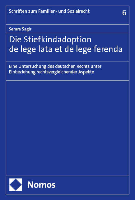Die Stiefkindadoption de lege lata et de lege ferenda main product photo