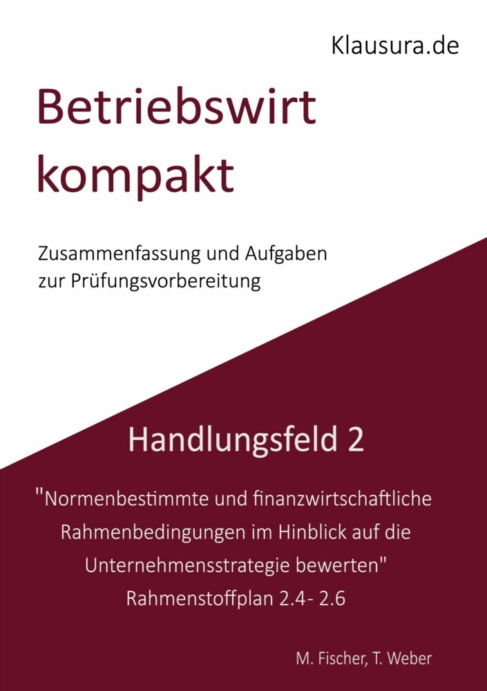 Betriebswirt kompakt Handlungsfeld 2.4-2.6 main product photo