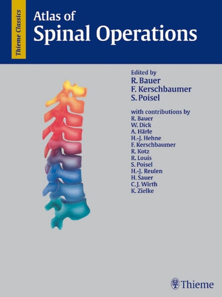 Atlas of Spinal Operations main product photo