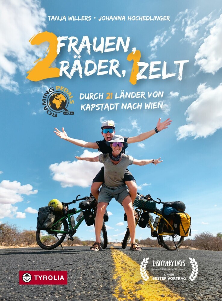 Zwei Frauen, zwei Räder, ein Zelt main product photo