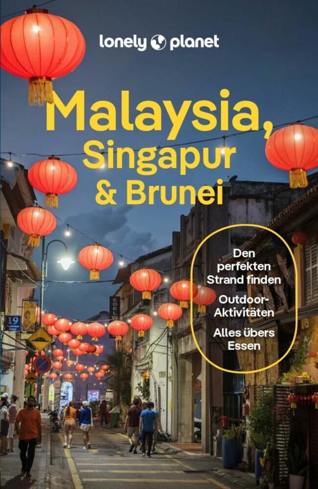LONELY PLANET Reiseführer E-Book Malaysia, Singapur, Brunei main product photo