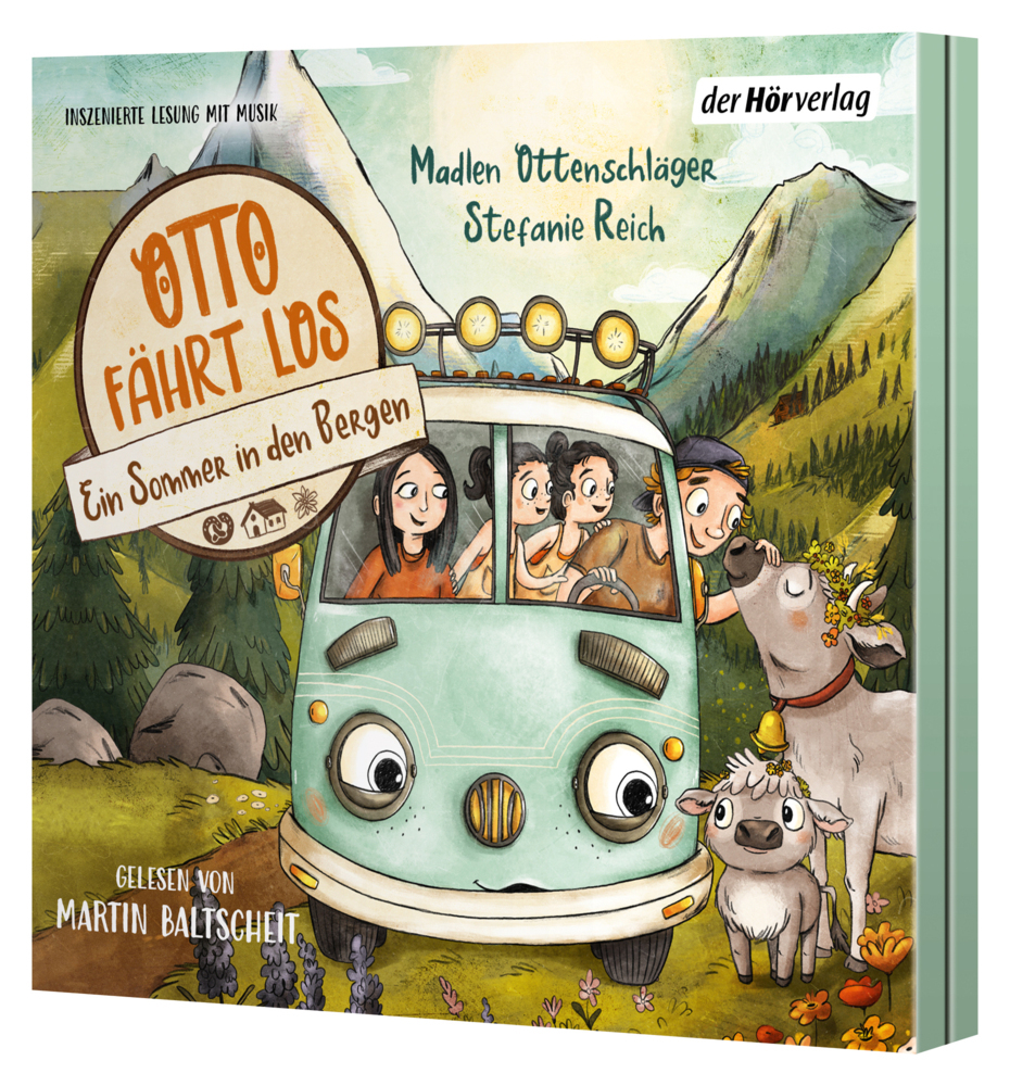 Otto fährt los - Ein Sommer in den Bergen, 1 Audio-CD main product photo