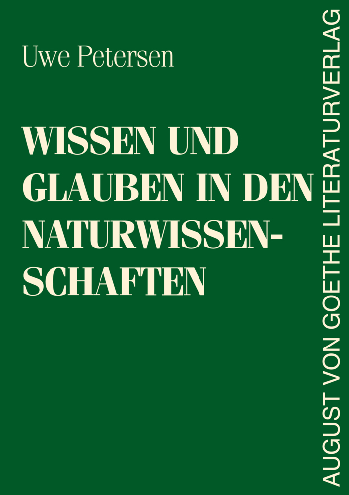 Wissen und Glauben in den Naturwissenschaften main product photo