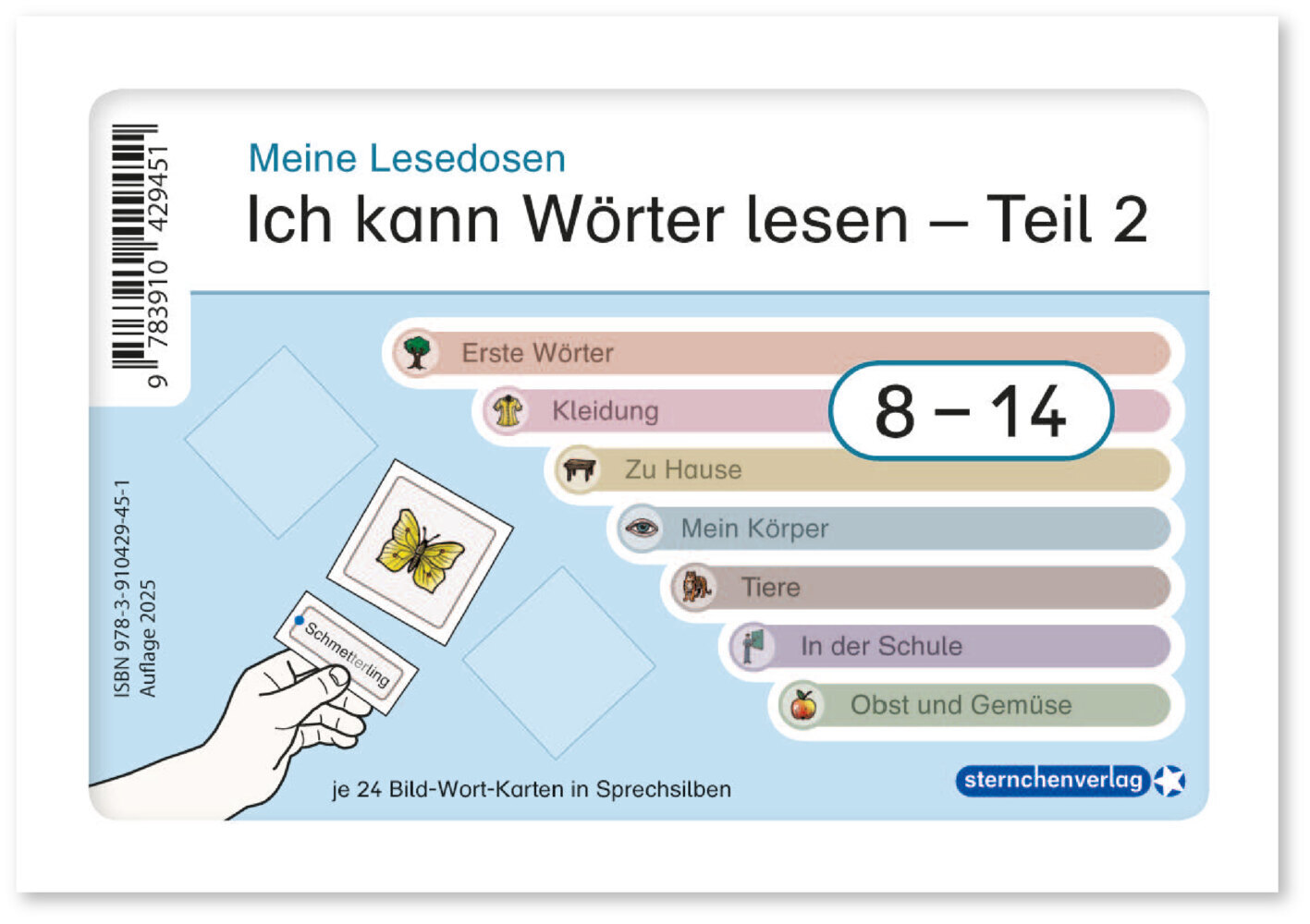 Ich kann Wörter lesen - Teil 2 - Meine Lesedosen 8-14 im Set main product photo