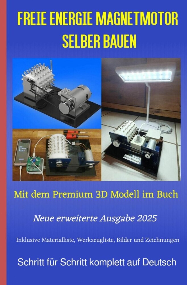 Freie Energie Magnetmotor selber bauen Ausgabe 2025 main product photo