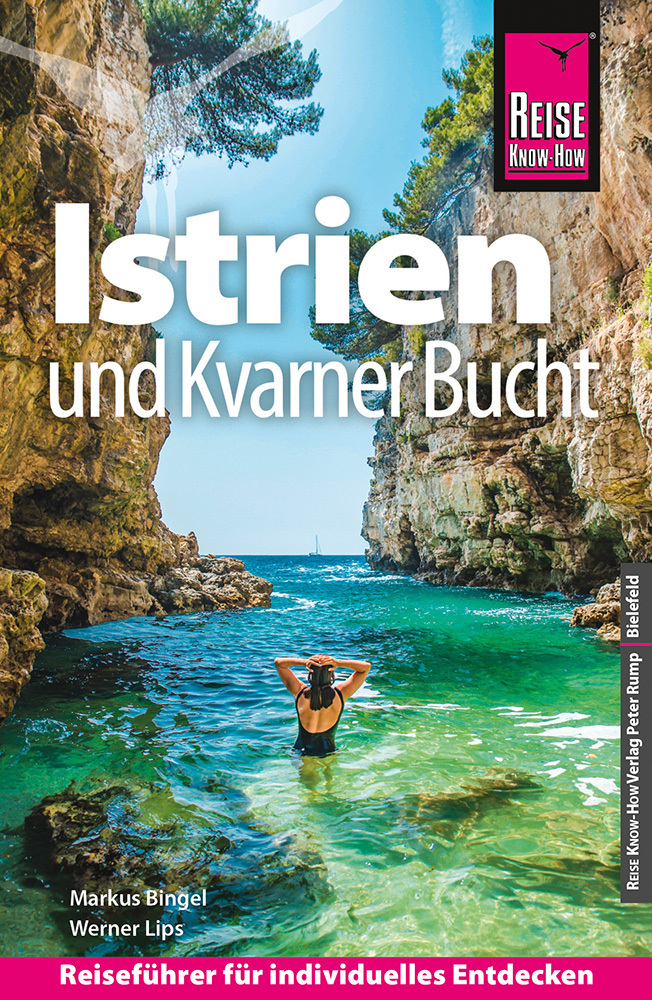 Reise Know-How Reiseführer Kroatien: Istrien und Kvarner Bucht main product photo