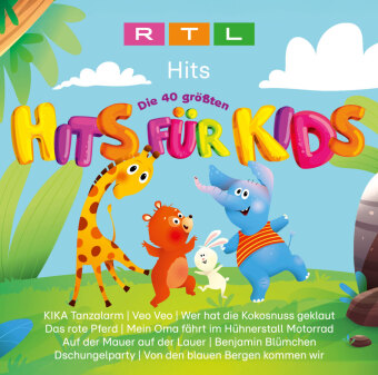 RTL Hits - Die 40 Grössten Hits Für Kids, 1 Audio-CD