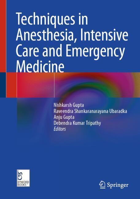 Techniques in Anesthesia, Intensive Care and Emergency Medicine main product photo