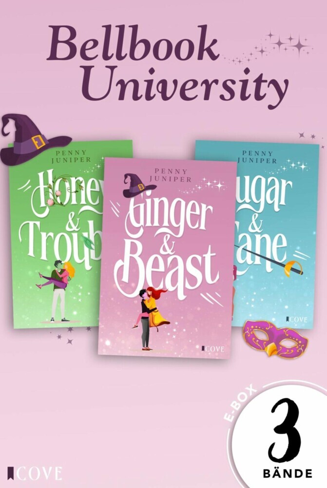Die spicy Rom-Com-Romantasy-Trilogie in einem Bundle! (Bellbook University) main product photo