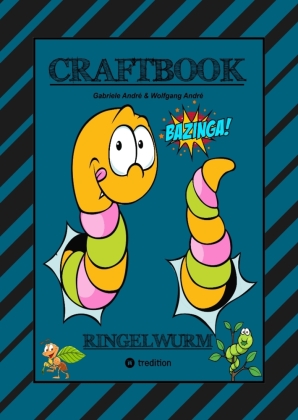 CRAFTBOOK - LUSTIGE AUSMALMOTIVE - KNIFFLIGE RÄTSEL - SPANNEN...