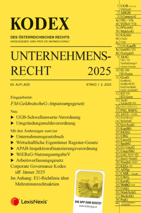 KODEX Unternehmensrecht 2025 - inkl. App
