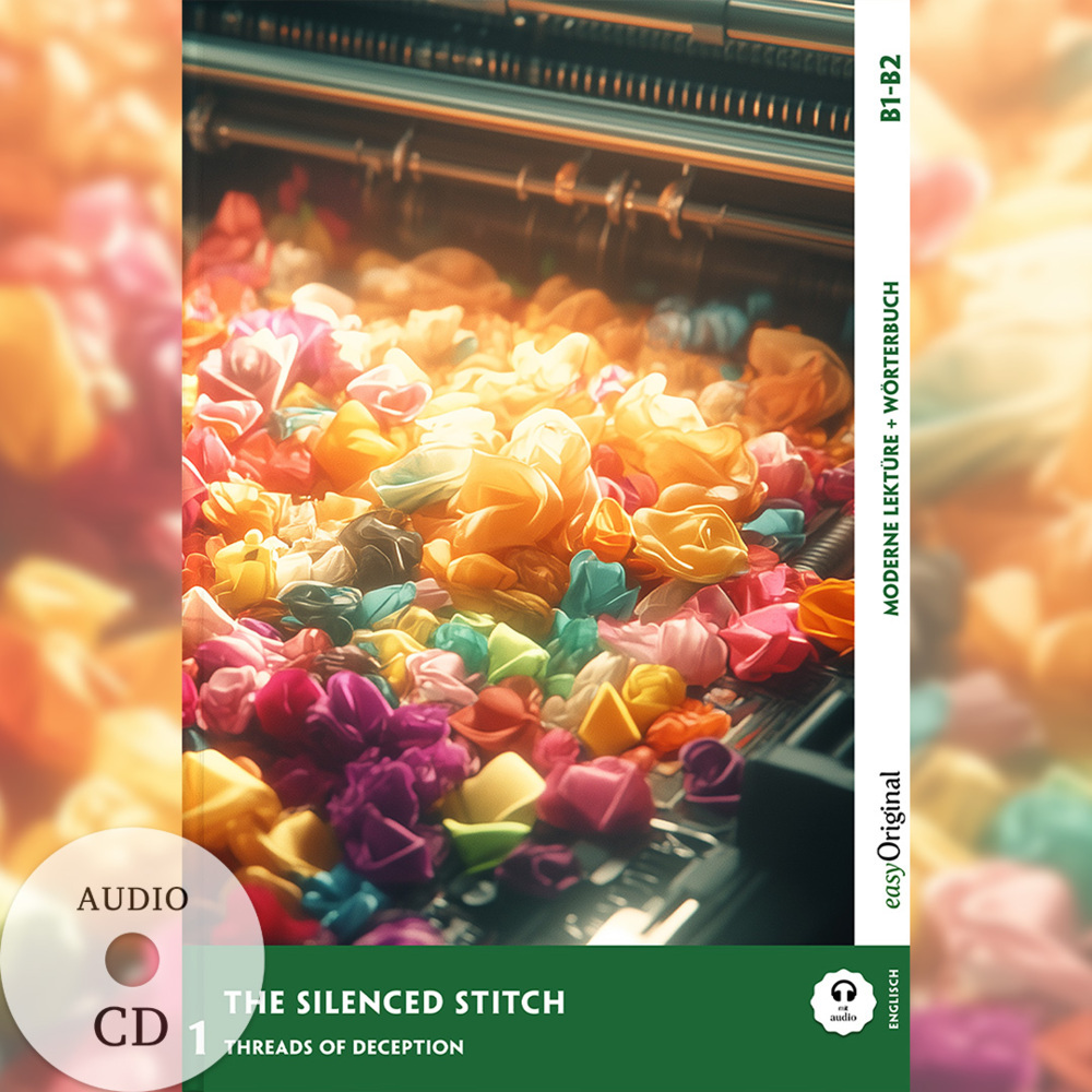 The Silenced Stitch - Englische Krimi-Lektüre B1-B2 (+ Audio-CD), m. 1 Audio, m. 1 Audio-CD, m. 1 Audio main product photo