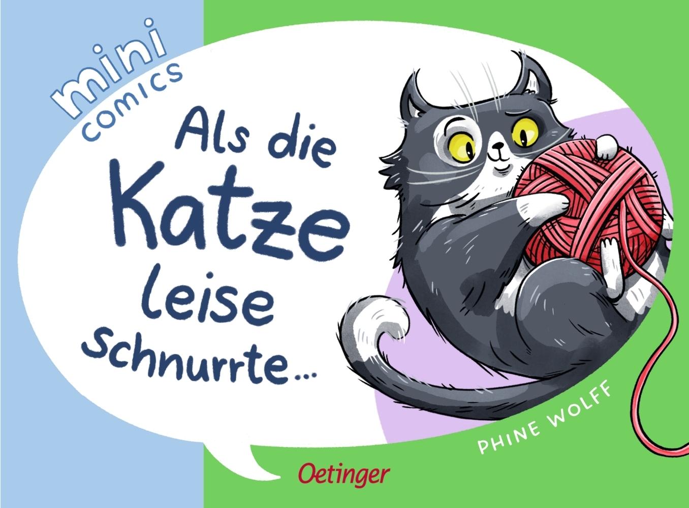 Mini Comics. Als die Katze leise schnurrte ... main product photo