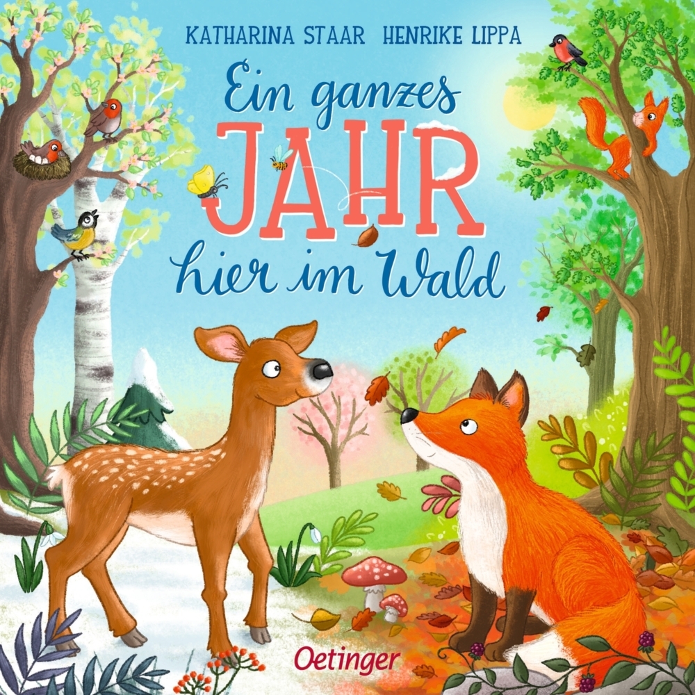 Ein ganzes Jahr hier im Wald main product photo