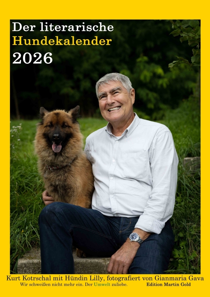 Der literarische Hundekalender 2026 main product photo