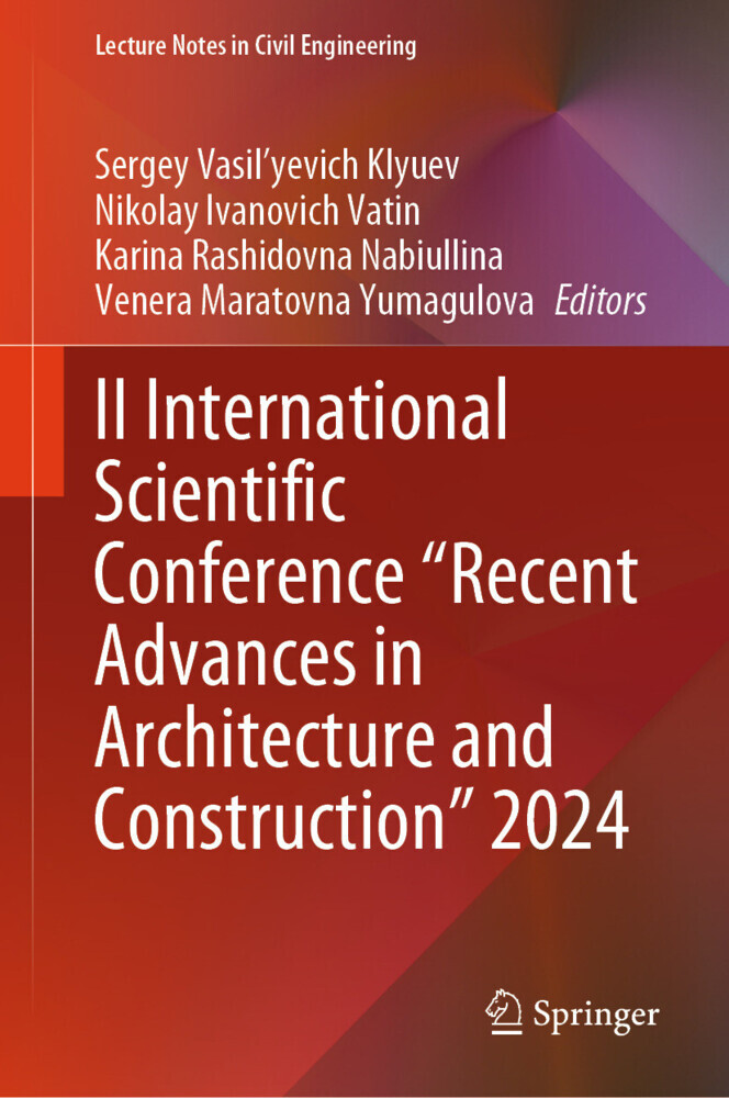 II International Scientific Conference 'Recent Advances in Architecture and Construction' 2024 main product photo