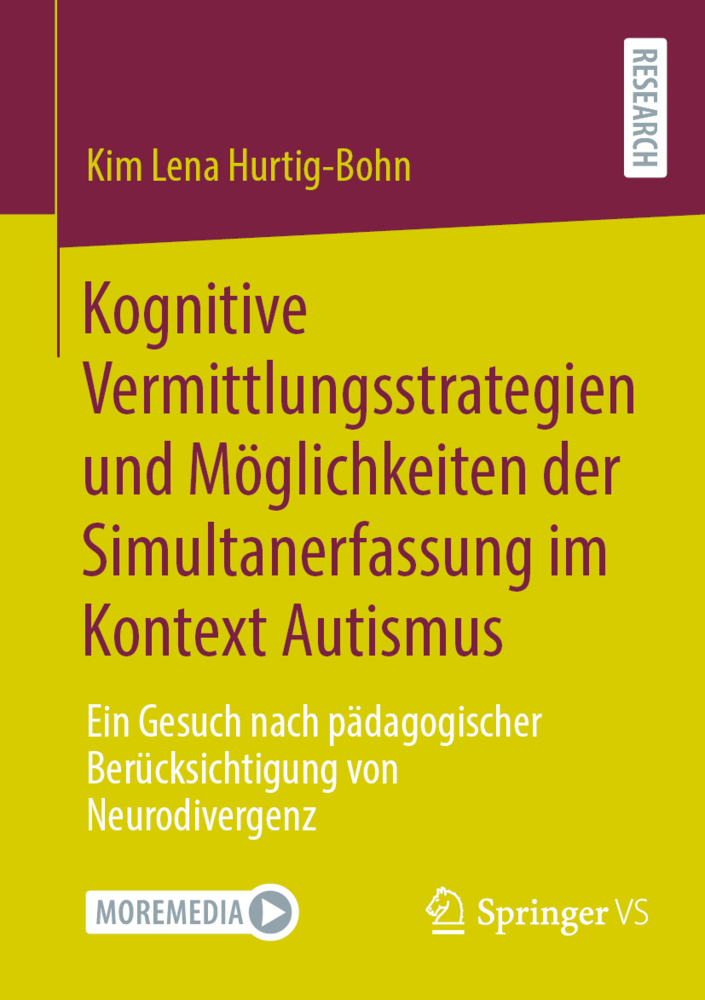 Kognitive Vermittlungsstrategien und Möglichkeiten der Simultanerfassung im Kontext Autismus main product photo