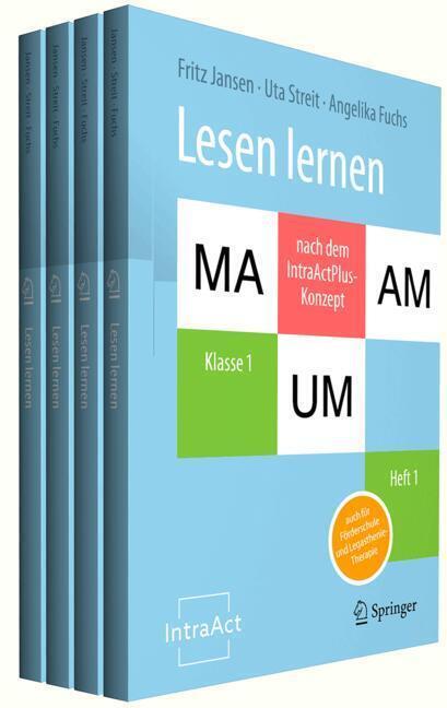 Lesen lernen nach dem IntraActPlus-Konzept, 4 Teile main product photo