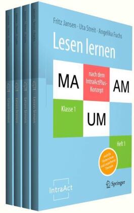 Lesen lernen nach dem IntraActPlus-Konzept, 4 Teile