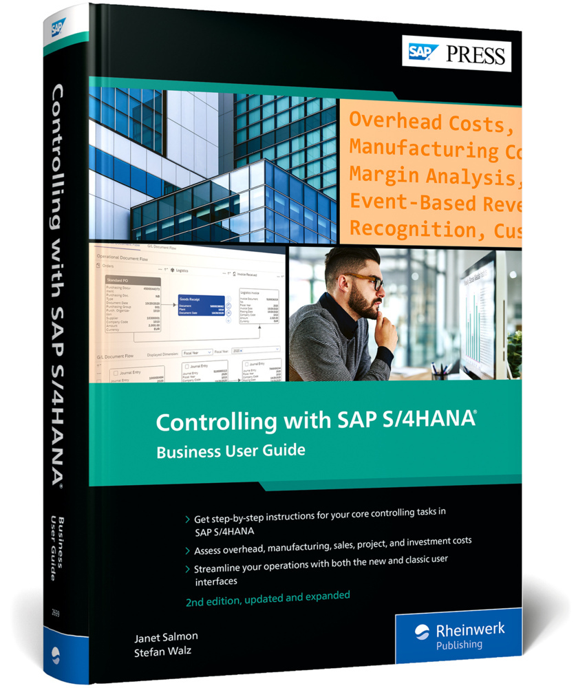 Controlling with SAP S/4HANA: Business User Guide main product photo
