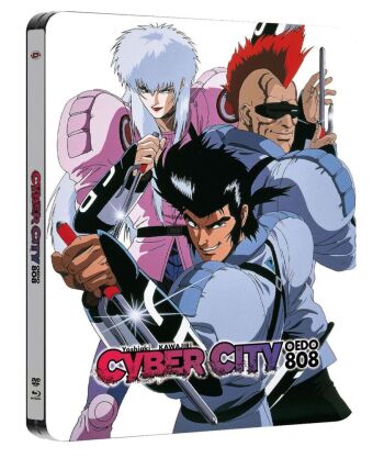 Cyber City Oedo 808 - 3 OVAs, 1 Blu-ray + DVD (A4 Collector's Edition, Steelbook)