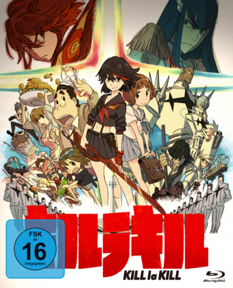 Kill la Kill - Komplettbox, 4 Blu-ray
