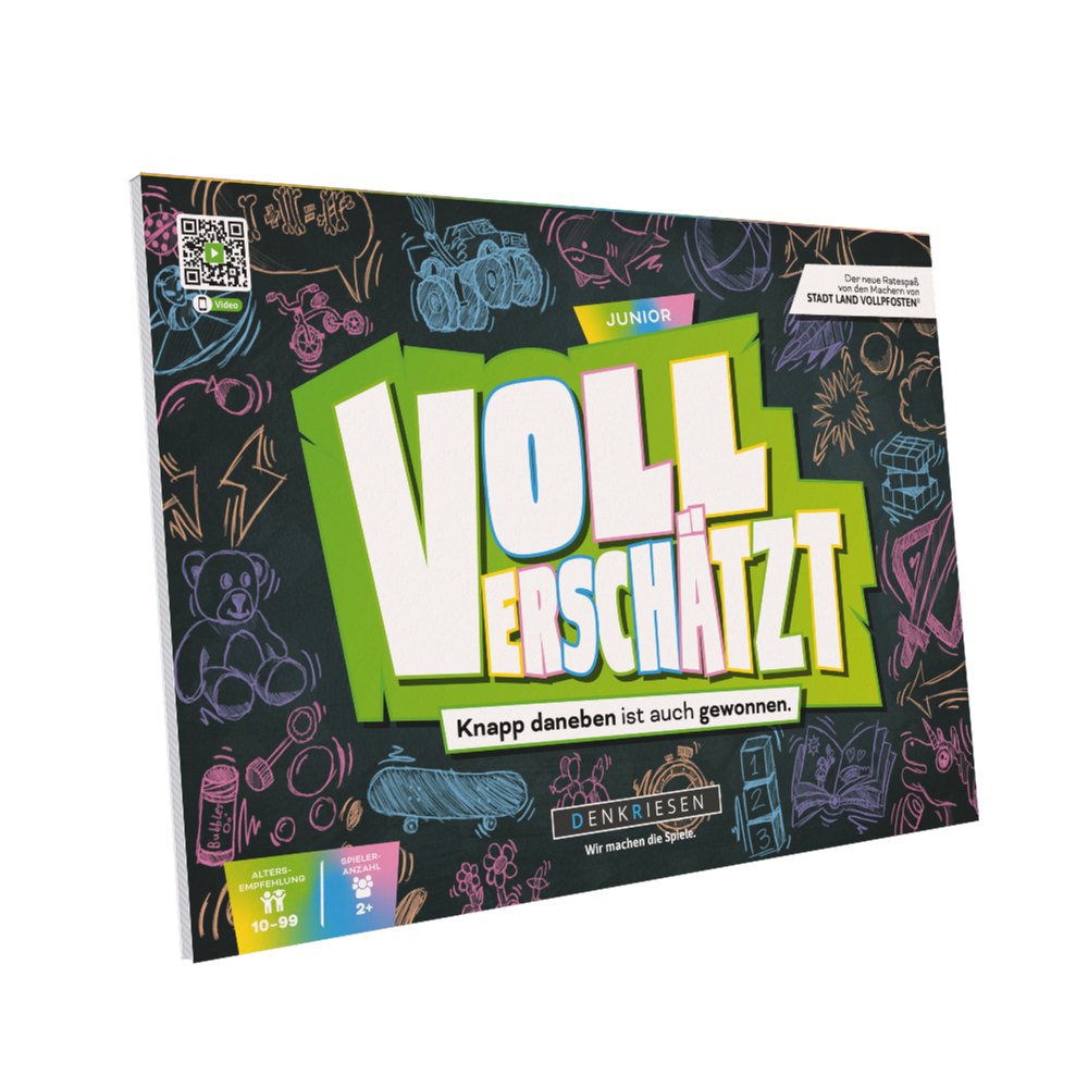 DENKRIESEN - VOLL VERSCHÄTZT! Junior Edition - "Knapp daneben ist auch gewonnen." main product photo