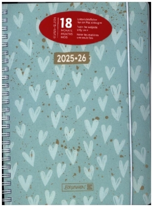 Schülerkalender (2025/2026) Hearts