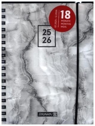Schülerkalender (2025/2026) Grey Marble