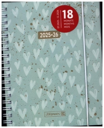 Schülerkalender (2025/2026) Hearts