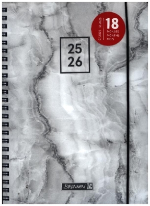 Schülerkalender (2025/2026) Grey Marble