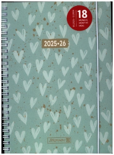 Schülerkalender (2025/2026) Hearts main product photo
