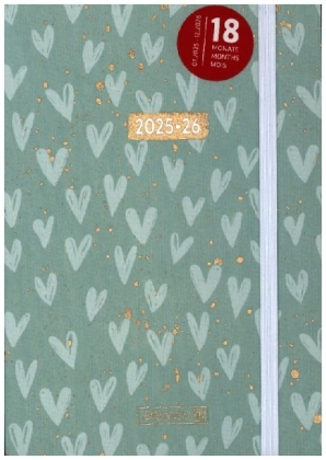 Schülerkalender (2025/2026) Hearts
