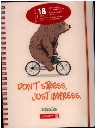 Schülerkalender (2025/2026) Bear