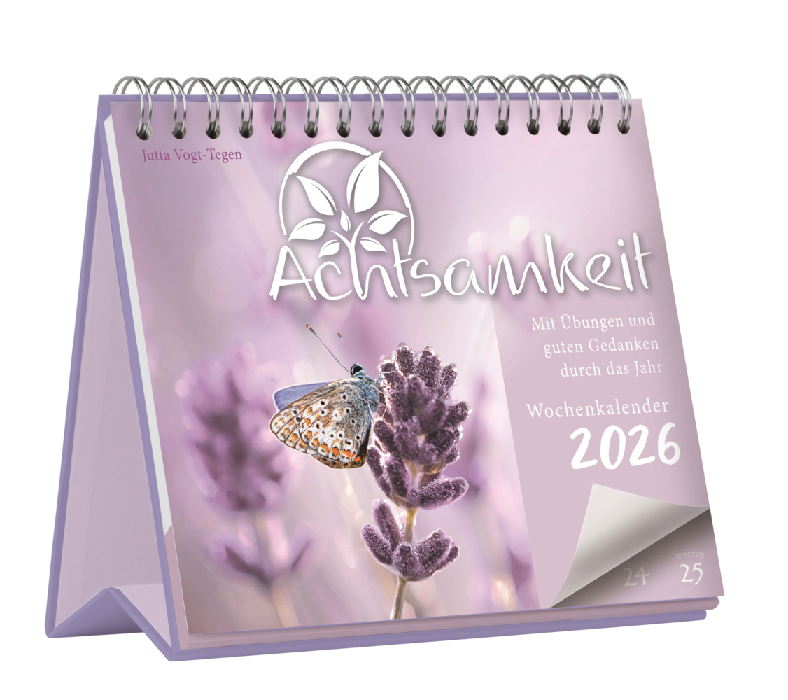 Achtsamkeit Wochenkalender 2026 - Mit Übungen und guten Gedanken durch das Jahr main product photo