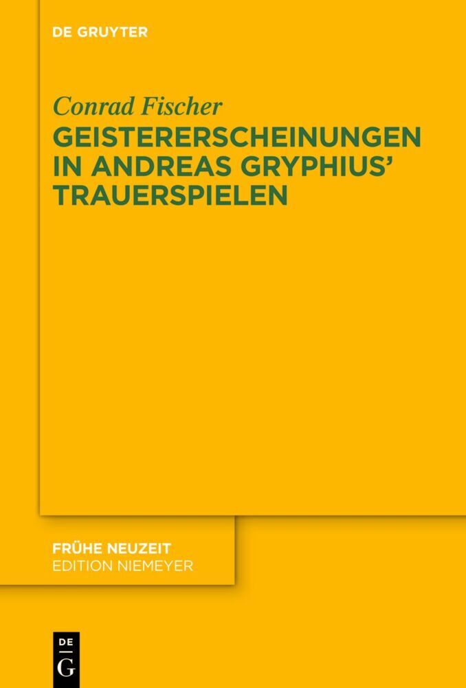 Geistererscheinungen in Andreas Gryphius' Trauerspielen main product photo