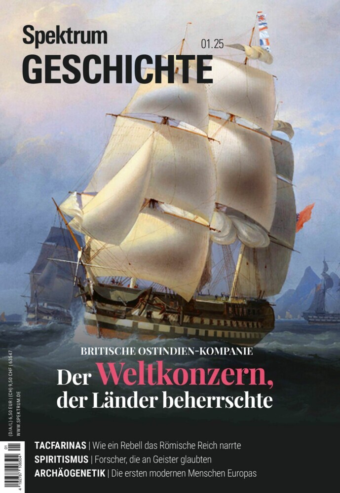 Spektrum Geschichte 1/2025 - Britische Ostindien-Kompanie main product photo
