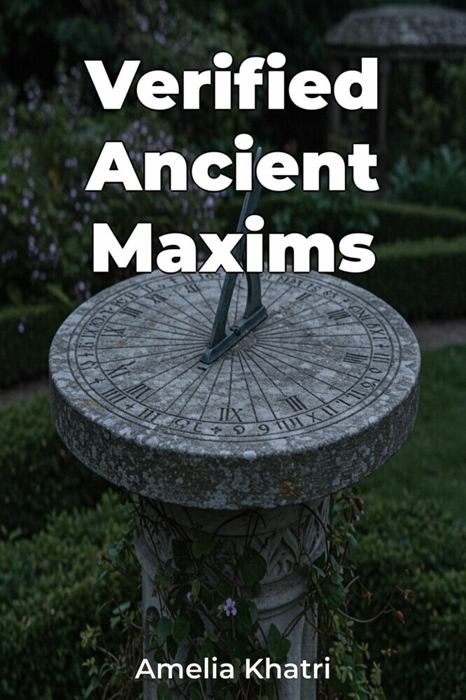 Verified Ancient Maxims main product photo