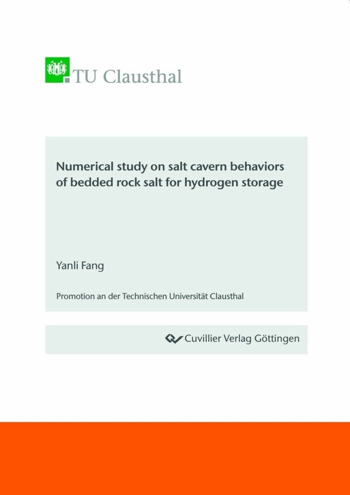 Numerical study on salt cavern behaviors of bedded rock salt for hydrogen storage main product photo
