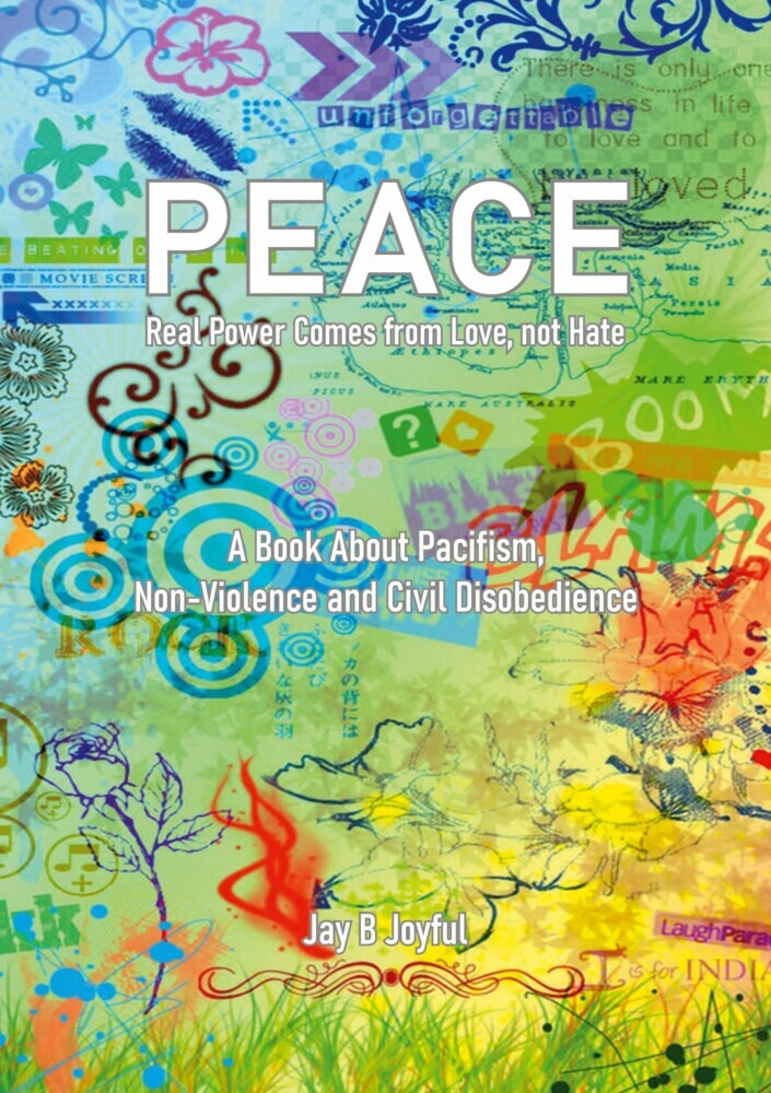 Peace - Real Power Comes from Love, not Hate main product photo